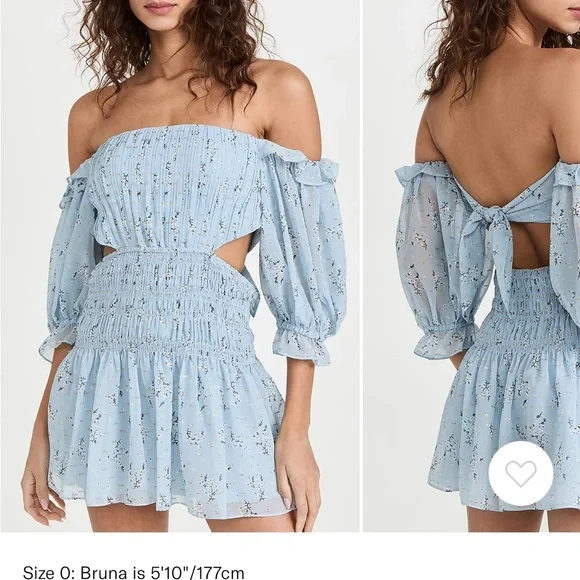 Self-Portrait | Dresses | Self Portrait Metallic Floral Mini